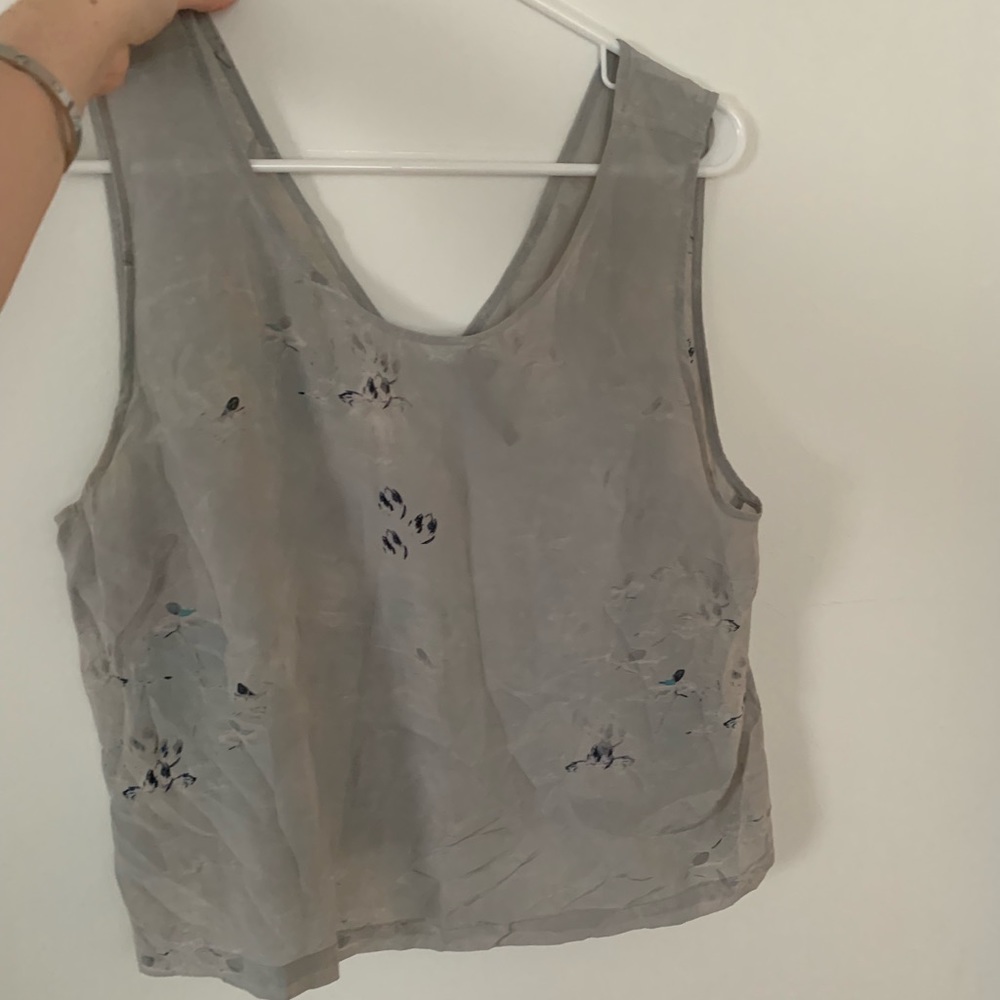 Topshop blouse tank